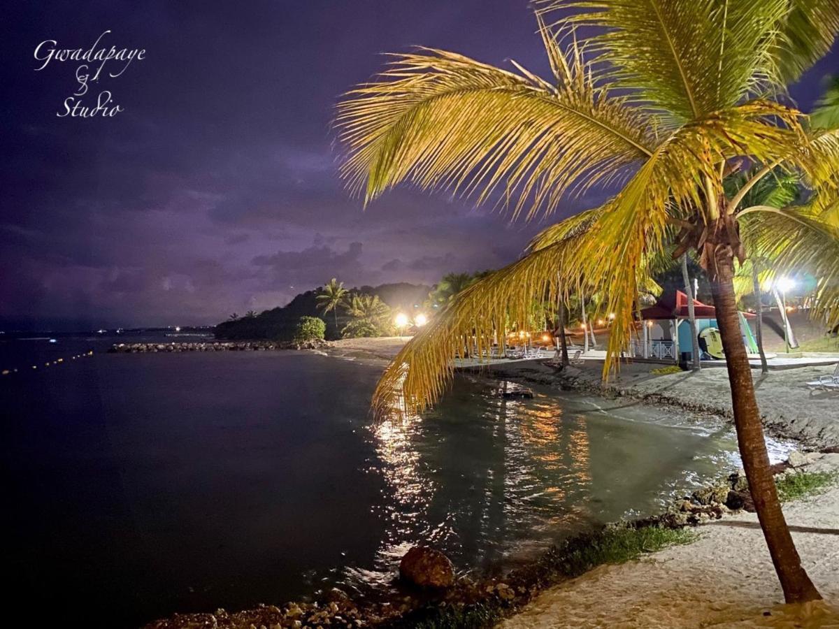 Vue Exclusive Mer Et Volcan, Village Vacances Avec Plage Et Piscine, Les Gwadastudios Sainte-Anne  Kültér fotó